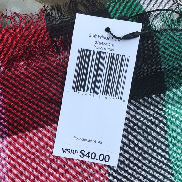 NWT CROSSBODY/WRISTLET & FRINGE SCARF SET by Vera Bradley - Picture 7 of 16